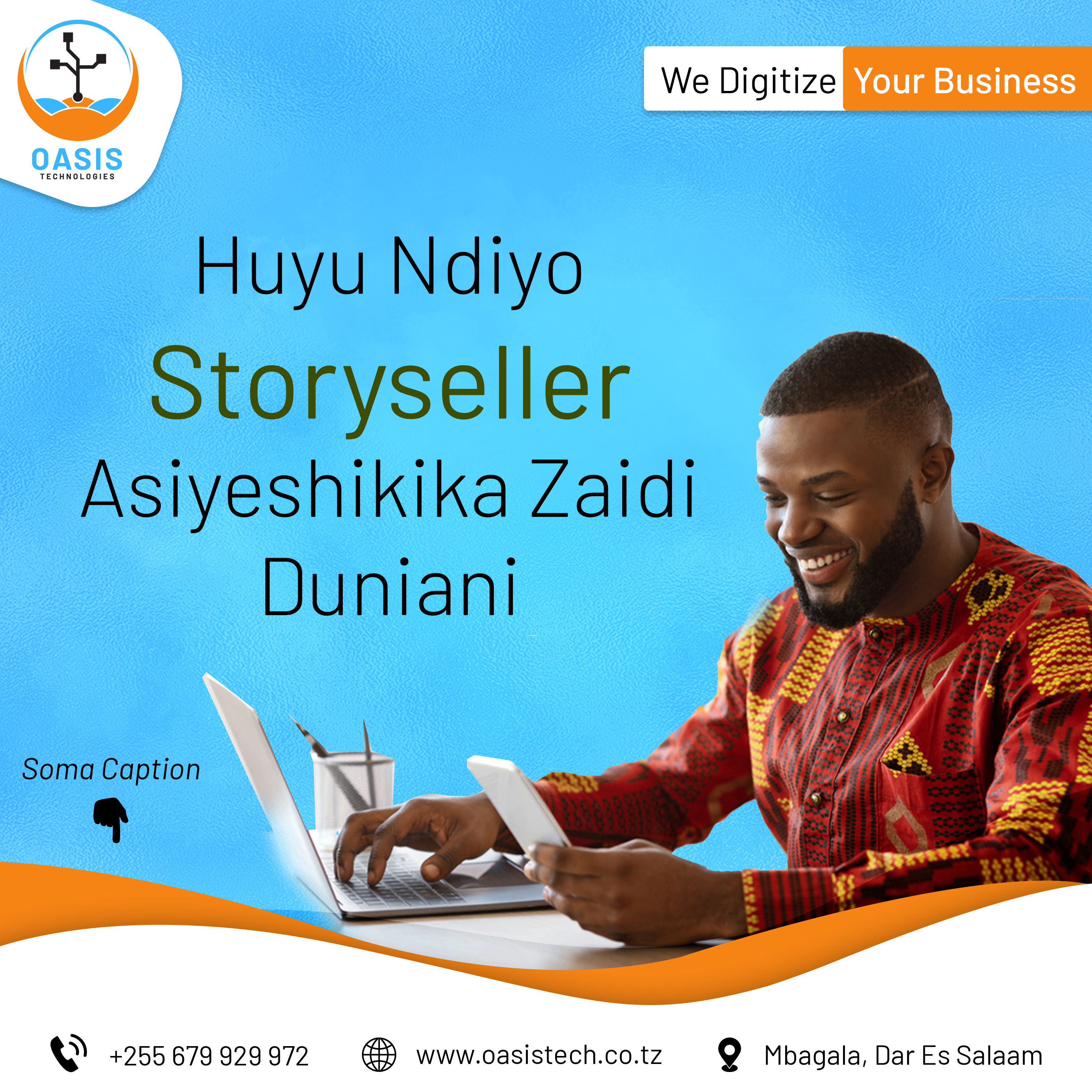 Huyu Ndiyo Storyseller Asiyeshikika Zaidi Duniani